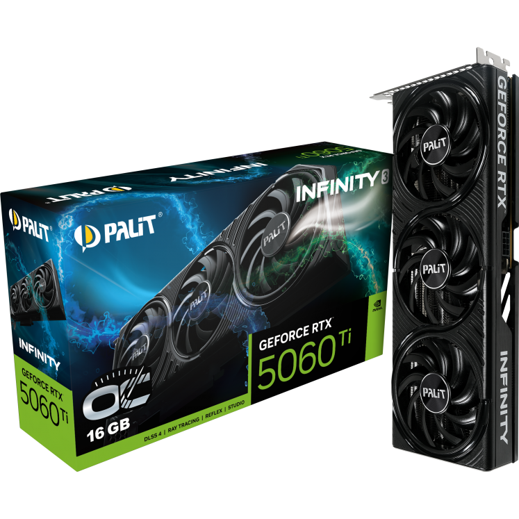 carte graphique NVIDIA GeForce RTX 5060 Ti Palit Infinity 3 OC 16GB (NE7506TS19T1-GB2061S) - photo 10