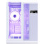 Boîtier 1STPLAYER RT5 ARGB White - RT5-WH-2FC7R-W-1FC7-W - photo 3