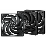 Ventilateur pour boîtier Arctic P12 Slim PWM PST (3 pcs) (ACFAN00275A)