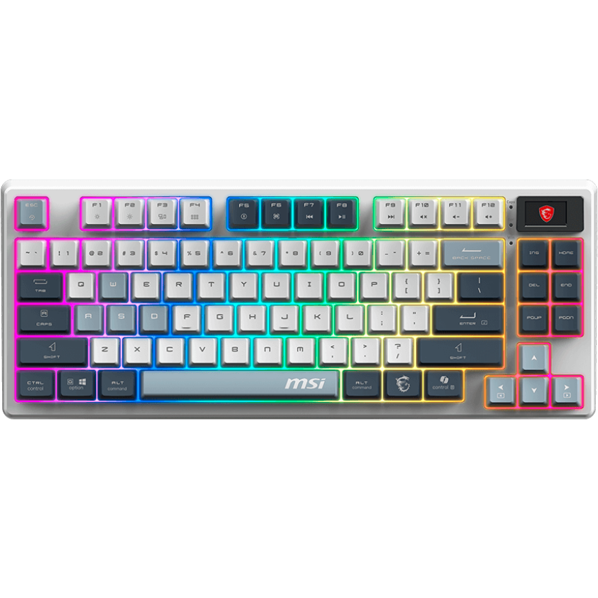 clavier MSI FORGE GK600 White - FORGE GK600 TKL