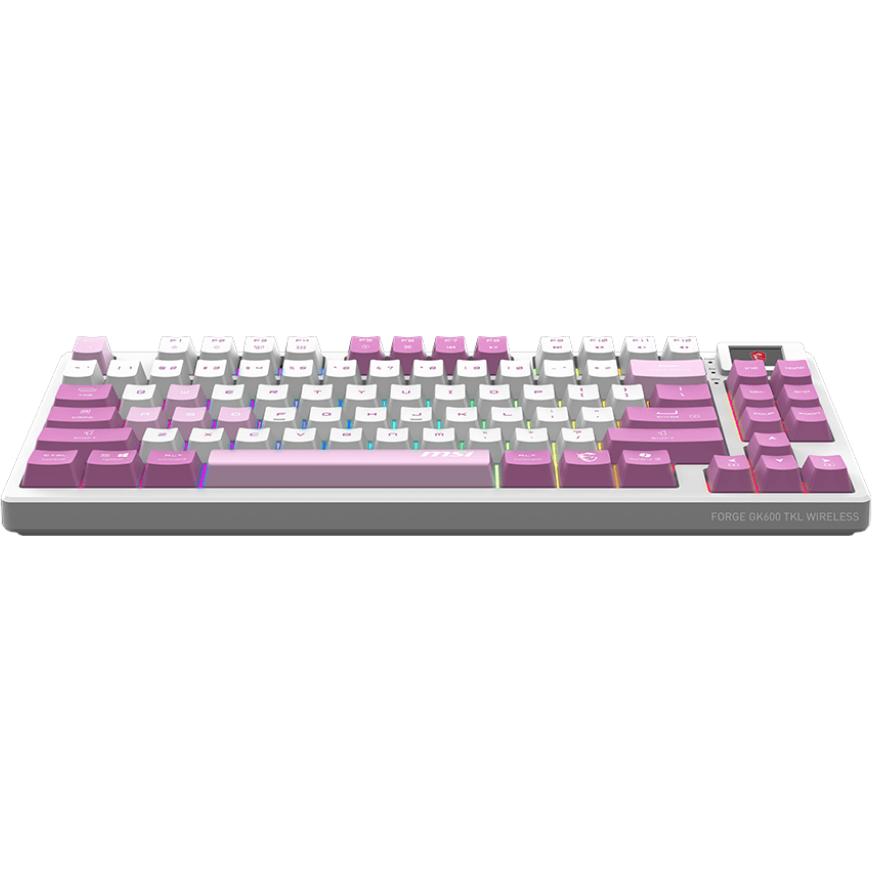 Clavier MSI FORGE GK600 Violet - FORGE GK600 TKL - photo 4