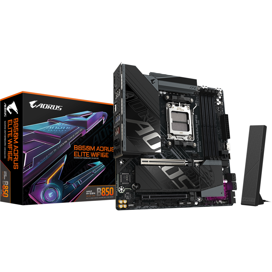 Carte mère Gigabyte B850M AORUS ELITE WIFI6E - photo 5