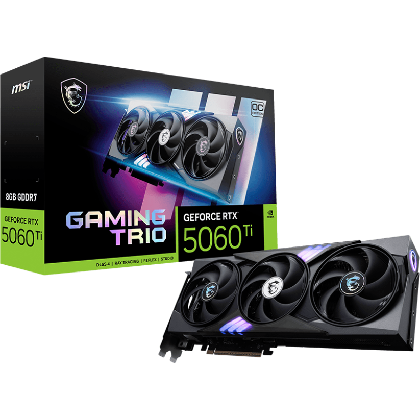 carte graphique NVIDIA GeForce RTX 5060 Ti MSI OC 8GB (RTX 5060 Ti 8G GAMING TRIO OC) - photo 7