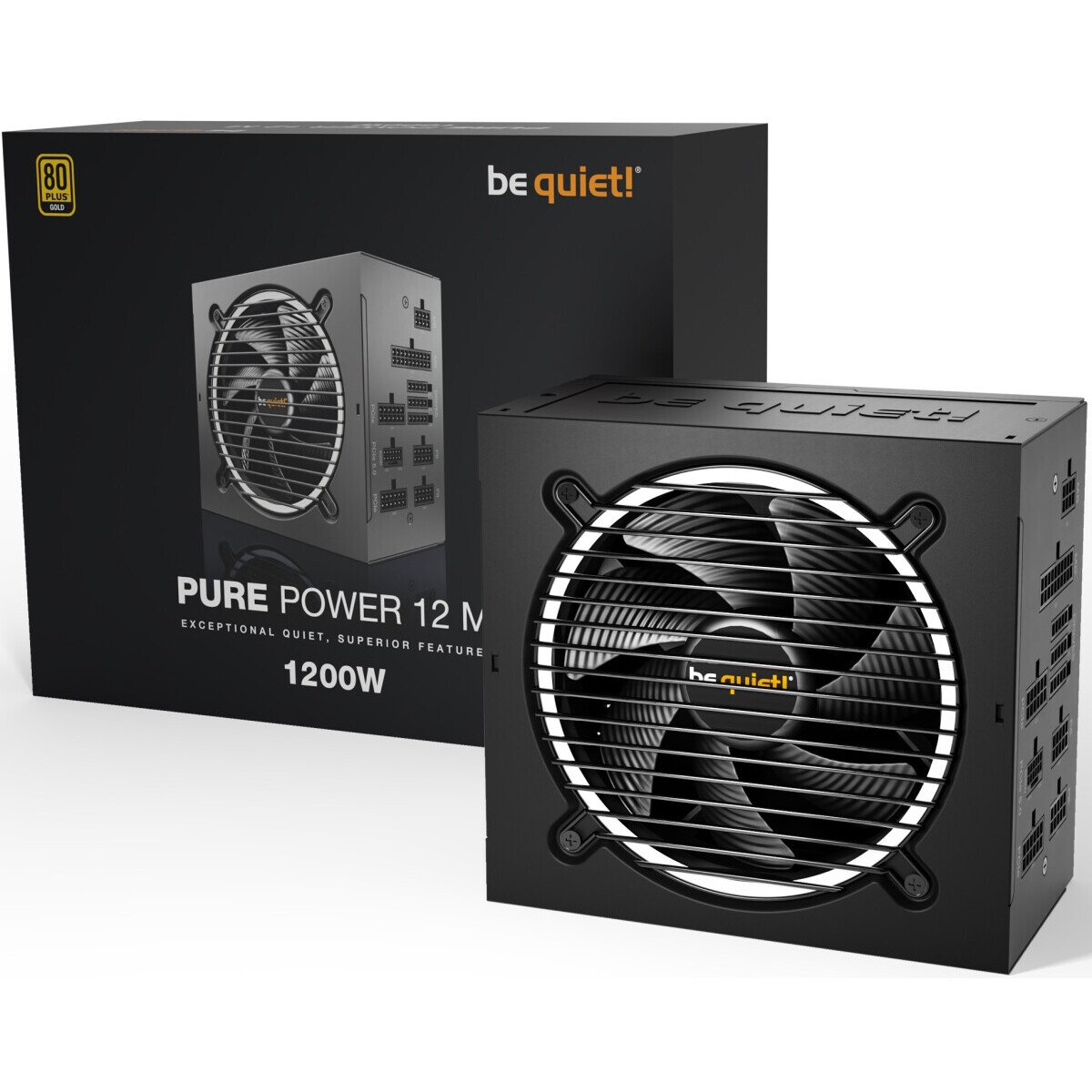 alimentation électrique 1200W Be Quiet Pure Power 12 M - BN346 - photo 3