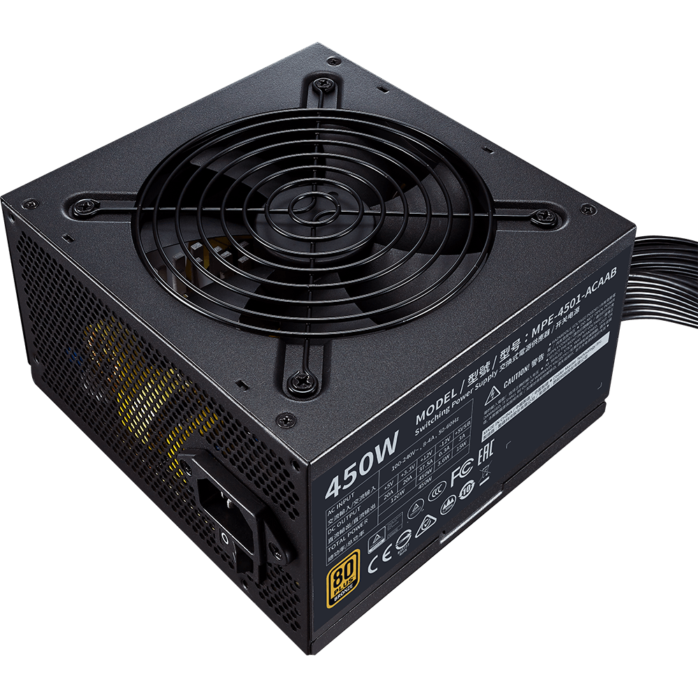 Barošanas bloks 450W Cooler Master MWE Bronze V2 (MPE-4501-ACAAB-EU)