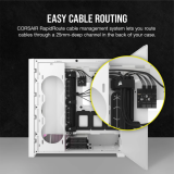 Boîtier Corsair iCUE 5000D RGB Airflow White (CC-9011243-WW)