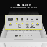Boîtier Corsair iCUE 5000D RGB Airflow White (CC-9011243-WW)