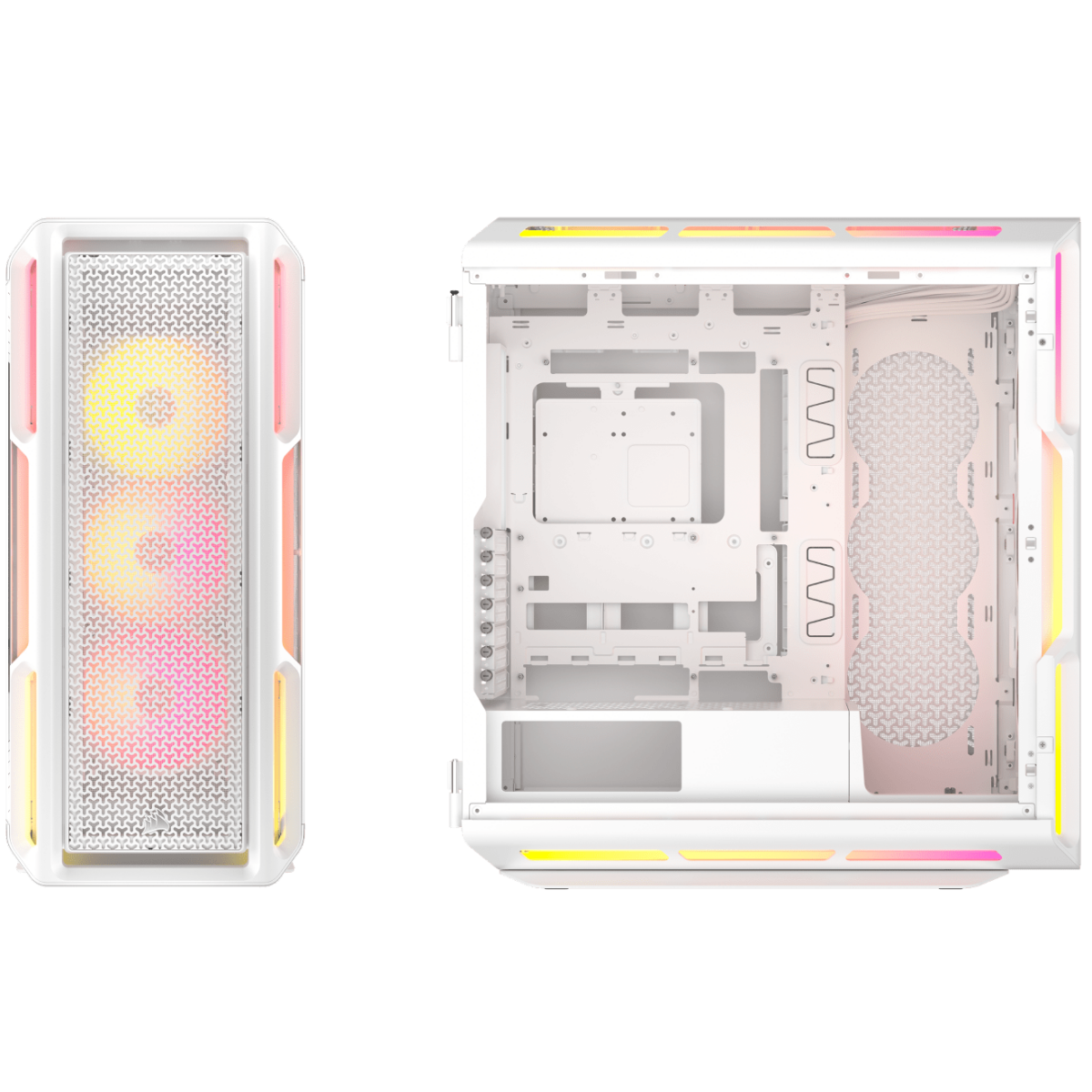 Boîtier Corsair iCUE Link 5000T LX RGB White (CC-9011299-WW) - photo 2
