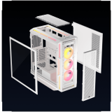 Boîtier Corsair iCUE Link 5000T LX RGB White (CC-9011299-WW)