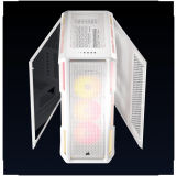 Boîtier Corsair iCUE Link 5000T LX RGB White (CC-9011299-WW)