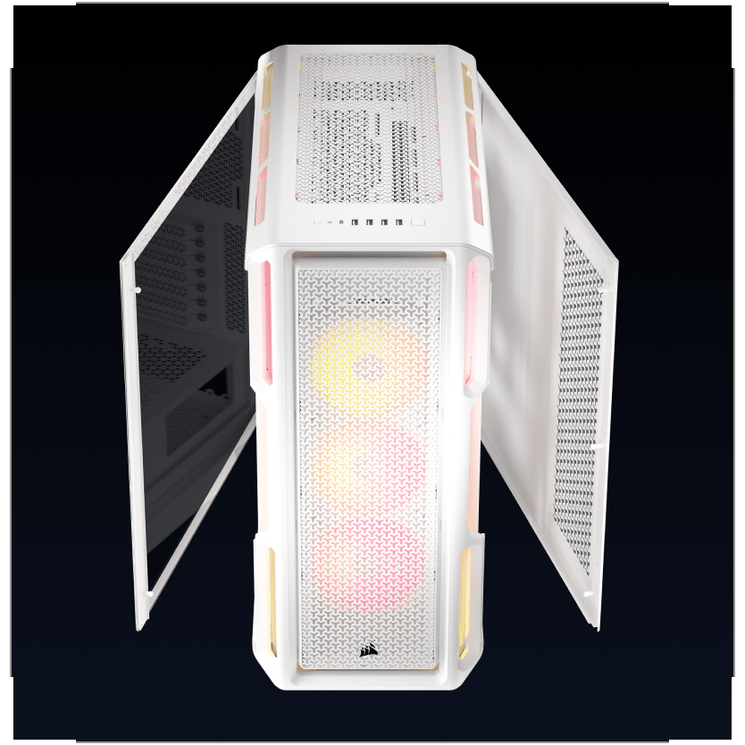 Boîtier Corsair iCUE Link 5000T LX RGB White (CC-9011299-WW) - photo 7
