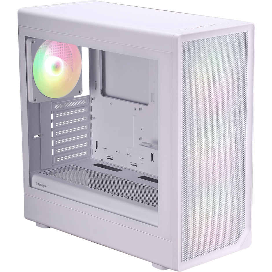 Boîtier 1STPLAYER AU8 ARGB White - AU8-WH-4FE7-14-W - photo 2
