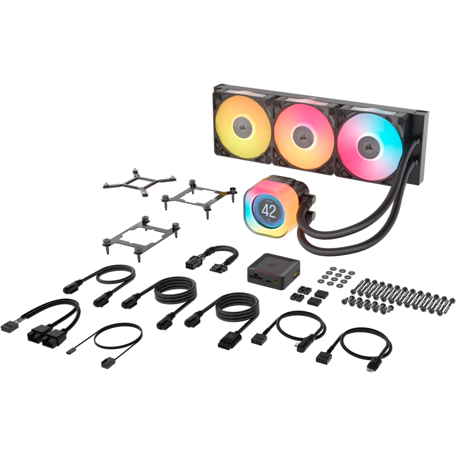 Système de refroidissement liquide Corsair iCUE LINK TITAN 360 RX LCD Black (CW-9061023-WW) - photo 5