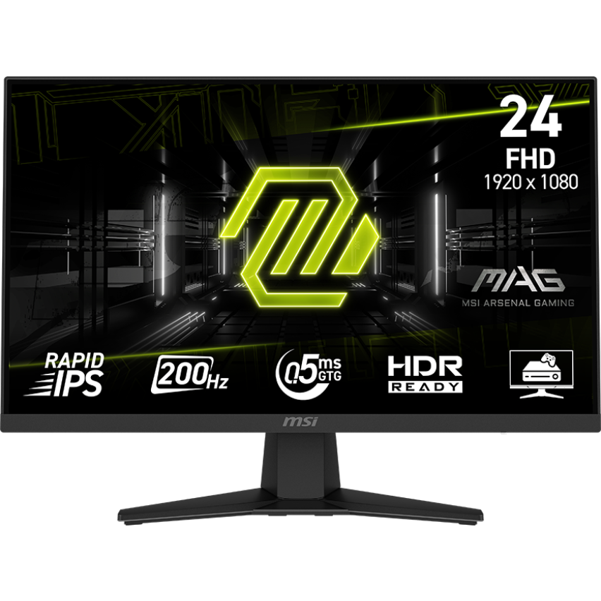 Écran MSI 24" MAG 244F - 9S6-3BC41H-011