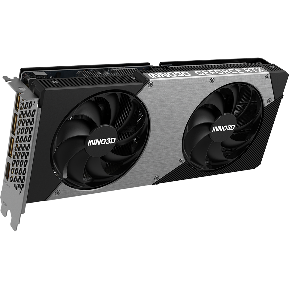 carte graphique NVIDIA GeForce RTX 5060 Ti INNO3D Twin X2 OC 8GB (N506T2-08D7X-193075N)