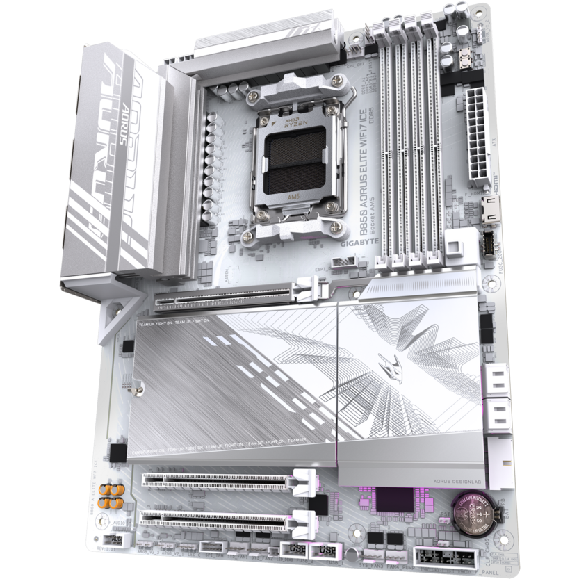 Carte mère Gigabyte B850 AORUS ELITE WIFI7 ICE (rev. 1.1) - photo 3
