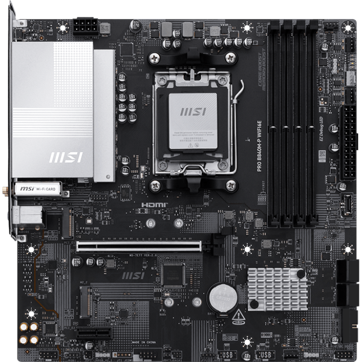 Carte mère MSI PRO B840M-P WIFI6E