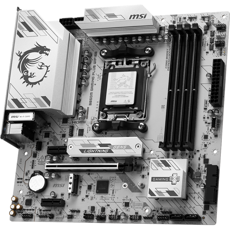 Carte mère MSI B850M GAMING PLUS WIFI6E - photo 2