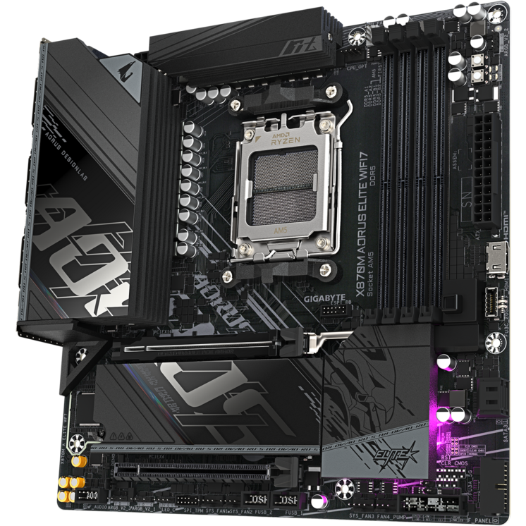 Carte mère Gigabyte X870M AORUS ELITE WIFI7 - photo 2