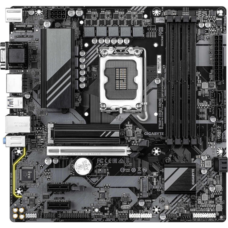 Carte mère Gigabyte B760M DS3H GEN5