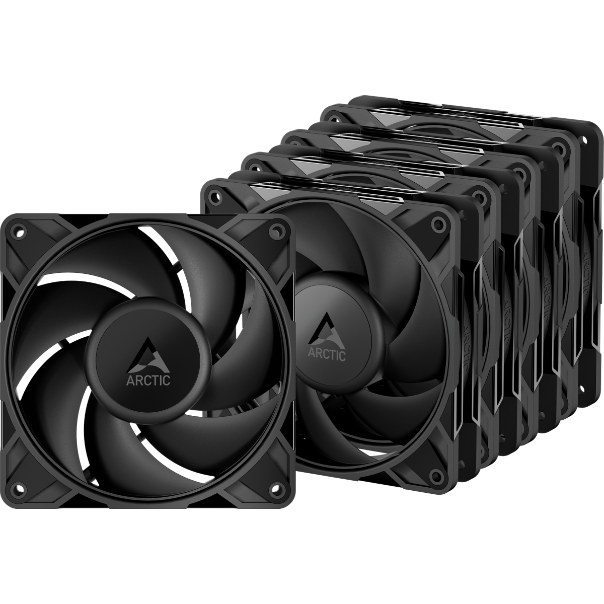 Ventilateur pour boîtier Arctic P12 Pro PST Black (5 pcs) - ACFAN00307A