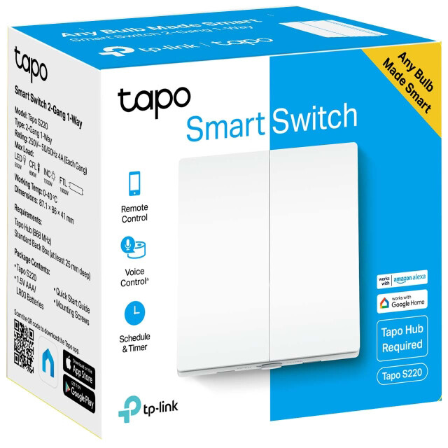 Interrupteur intelligent TP-Link Tapo S220 - photo 2