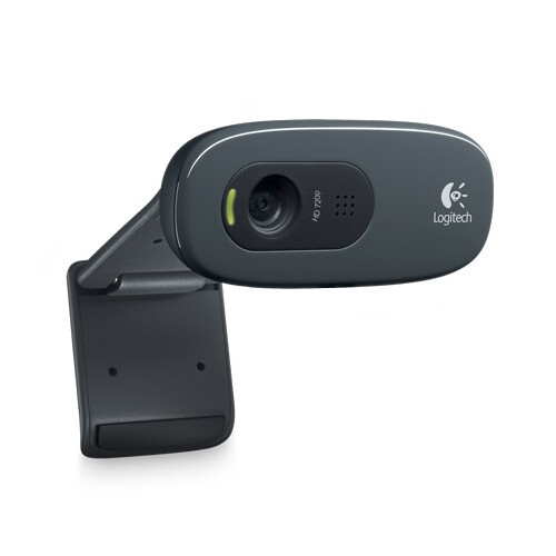 Webcam Logitech WebCam C270 HD (960-000636/1063/0999/0584) - 960-001063/960-000582