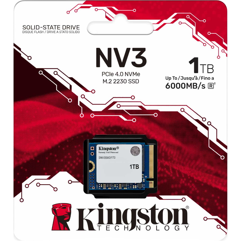 stockage SSD 1TB Kingston NV3 (SNV3SM3/1T0) - photo 3