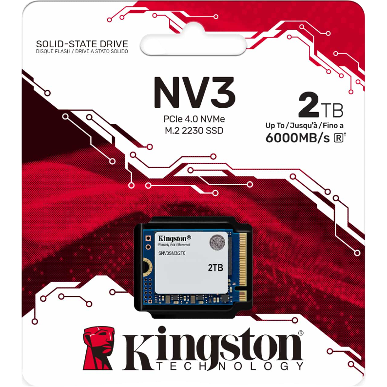 stockage SSD 2TB Kingston NV3 (SNV3SM3/2T0) - photo 3