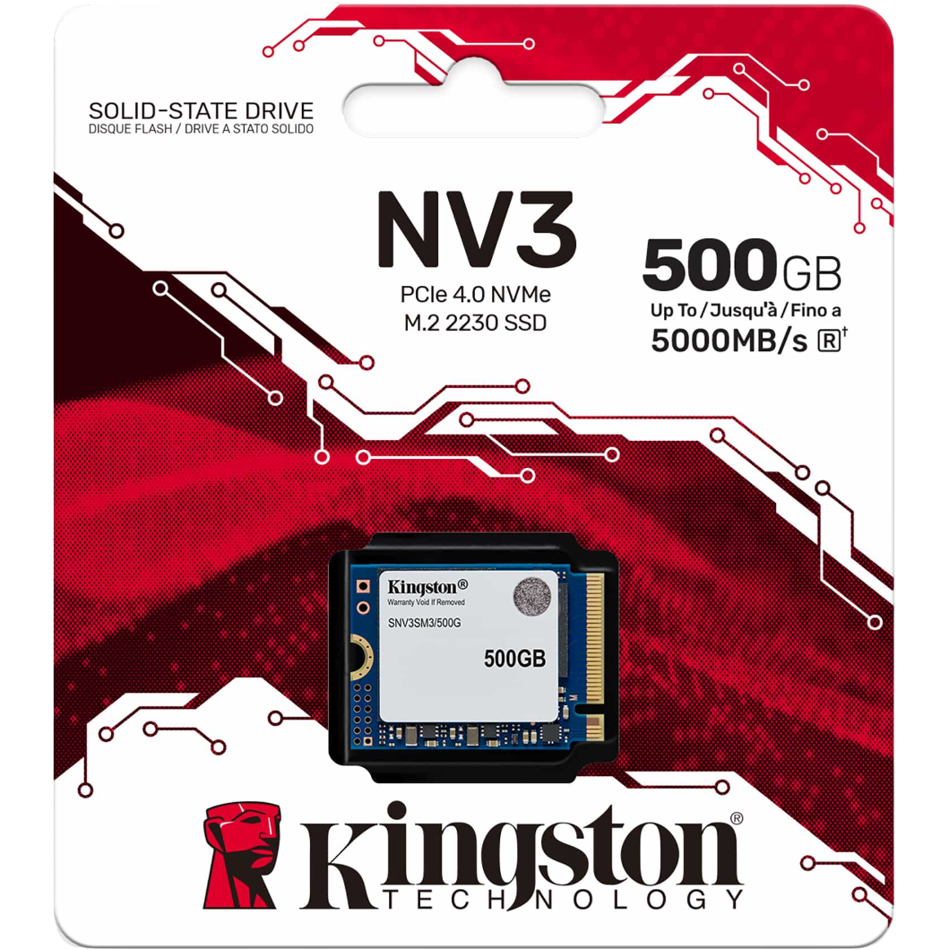 stockage SSD 500GB Kingston NV3 (SNV3SM3/500G) - photo 3