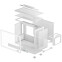 Boîtier DeepCool CH160 Plus WH - R-CH160-WHNGM0-G - photo 10