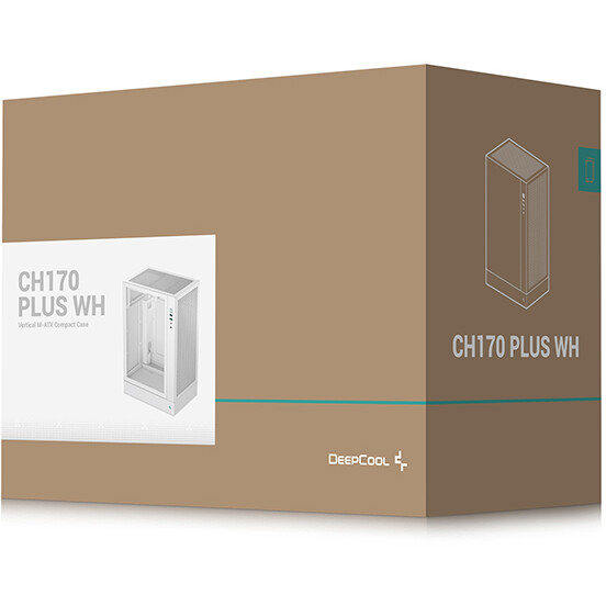 Boîtier DeepCool CH170 Plus WH - R-CH170-WHNGM0-G - photo 11