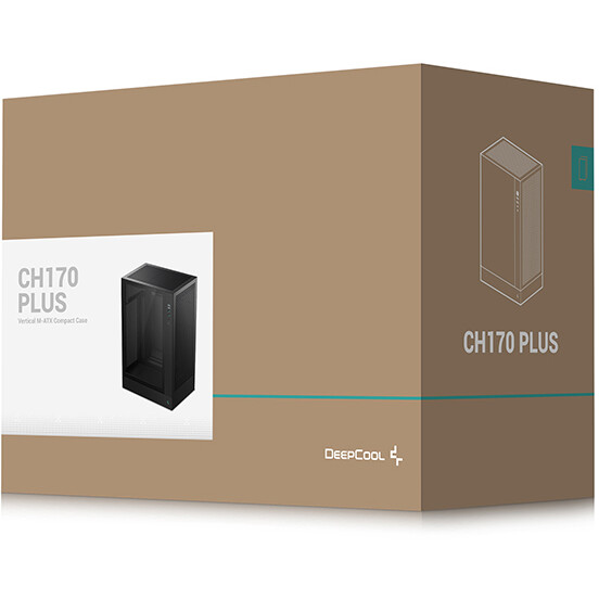 Boîtier DeepCool CH170 Plus Black - R-CH170-BKNGM0-G - photo 11
