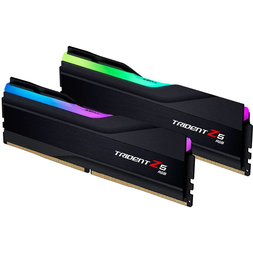 Mémoire vive 128GB DDR5 6000MHz G.Skill Trident Z5 RGB (F5-6000J3444F64GX2-TZ5RK) (2x64GB KIT)