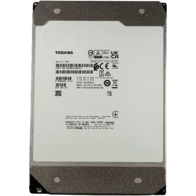 Disque dur 22TB SATA-III Toshiba MG11 (MG11ACA22TE)