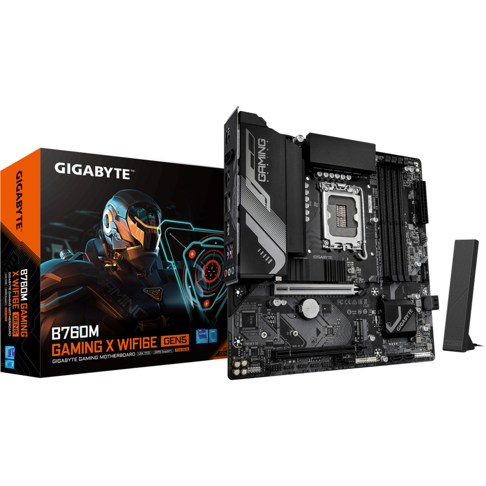 Carte mère Gigabyte B760M GAMING X WIFI6E GEN5 - photo 4