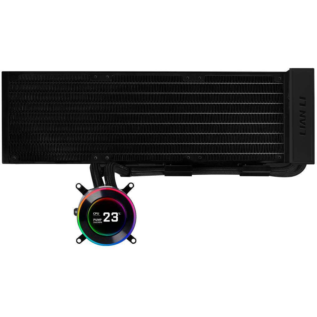 Système de refroidissement liquide Lian Li HydroShift II LCD-C 360N Black - G89.GHS2LCD36B.R0