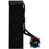 Système de refroidissement liquide Lian Li HydroShift II LCD-C 360N Black (G89.GHS2LCD36B.R0)
