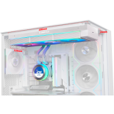 Système de refroidissement liquide Lian Li HydroShift II LCD-C 360CL White (G89.GHS2LCD36RW.R0)