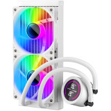 Système de refroidissement liquide 1STPLAYER TS4 240 White (TS4-240-WH)