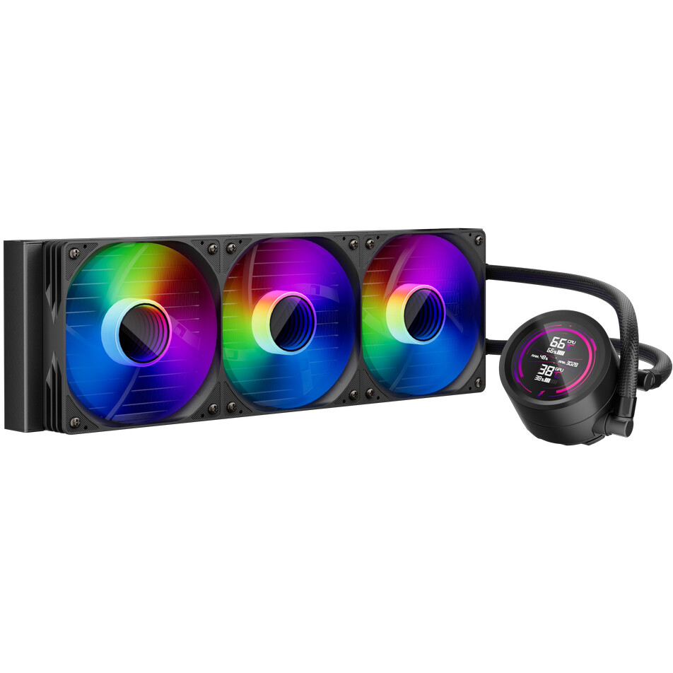 Système de refroidissement liquide 1STPLAYER TS4 360 Black - TS4-360-BK - photo 2