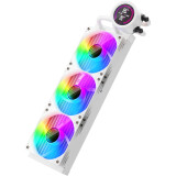 Système de refroidissement liquide 1STPLAYER TS4 360 White (TS4-360-WH)