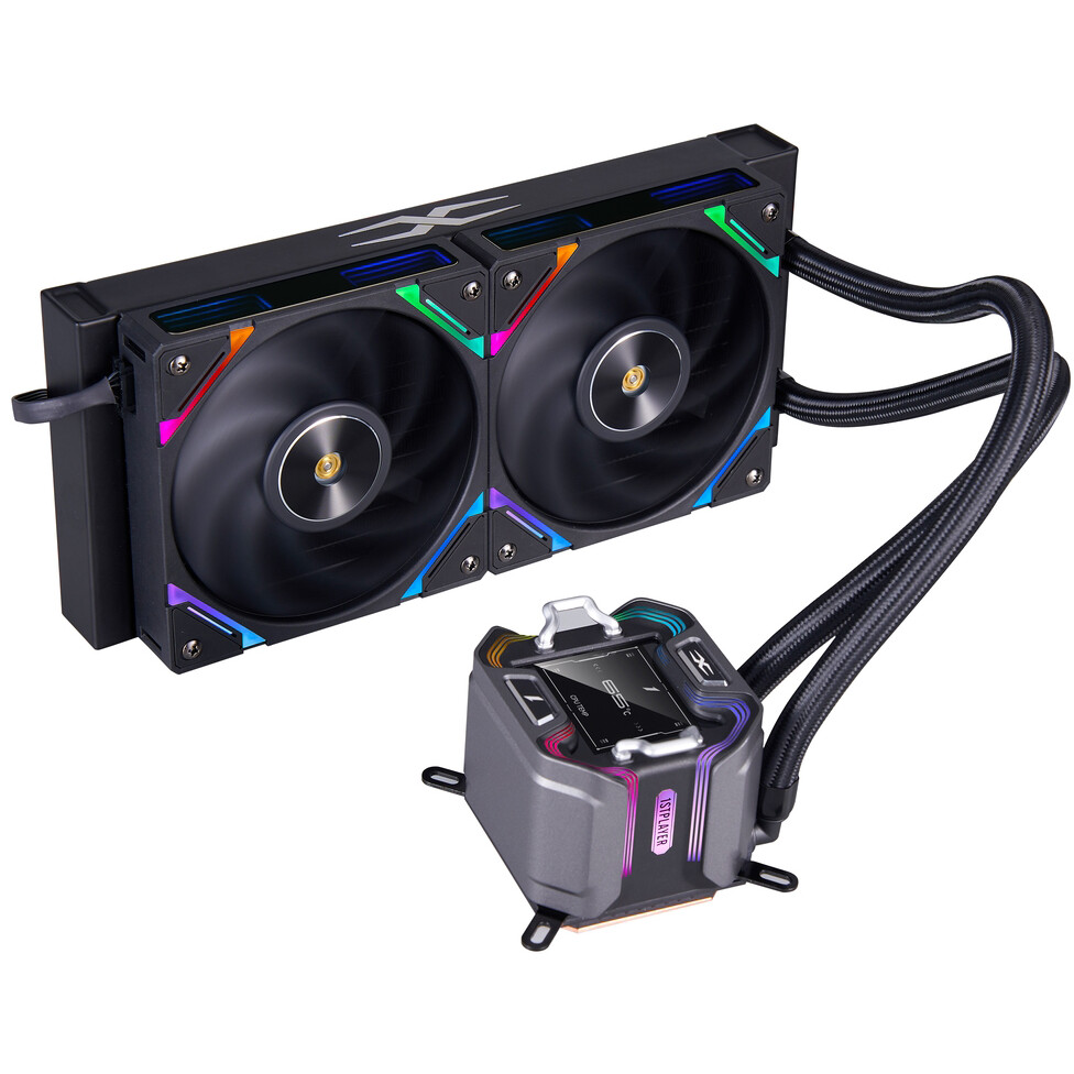 système de refroidissement liquide 1STPLAYER X-240 Black - X-240-BK - photo 3