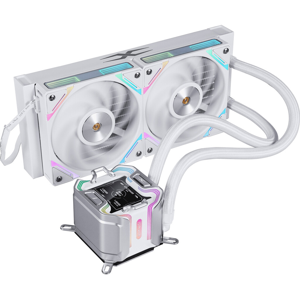 système de refroidissement liquide 1STPLAYER X-240 White - X-240-WH - photo 2