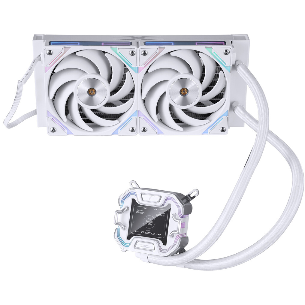 système de refroidissement liquide 1STPLAYER X-240 White - X-240-WH - photo 3