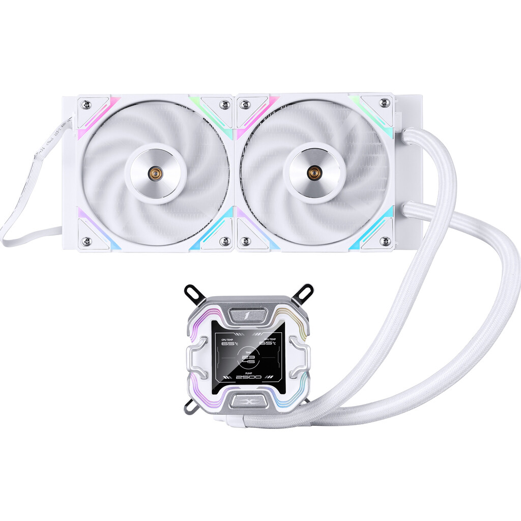 système de refroidissement liquide 1STPLAYER X-240 White - X-240-WH - photo 4