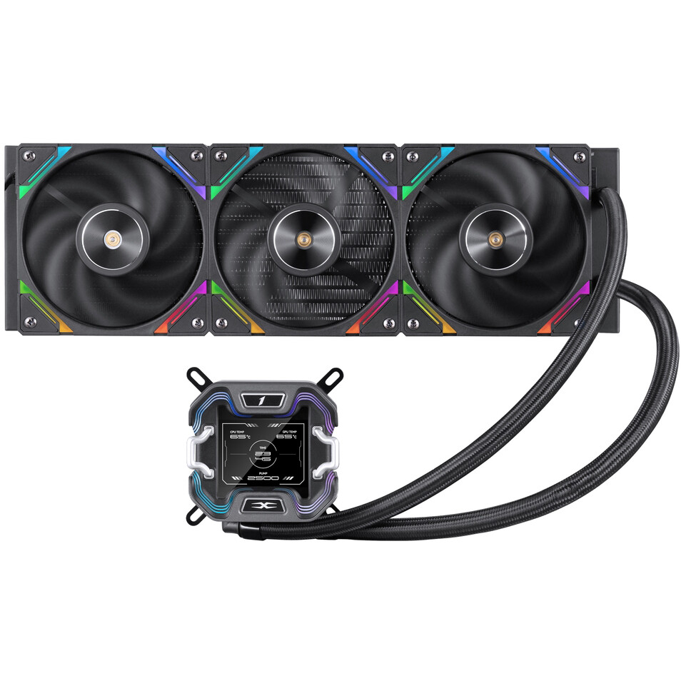 système de refroidissement liquide 1STPLAYER X-360 Black - X-360-BK - photo 2