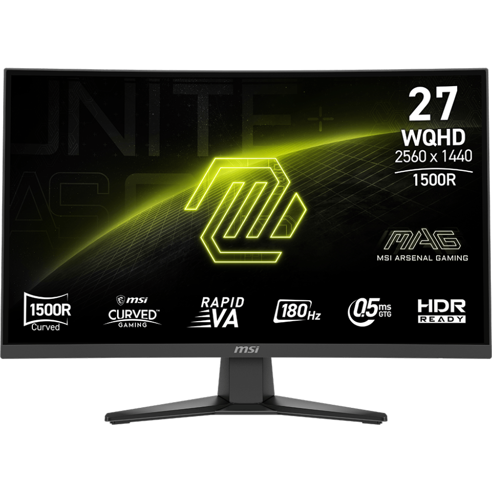 Moniteur MSI 27" MAG 275CQF E18 - 9S6-3CE91H-001