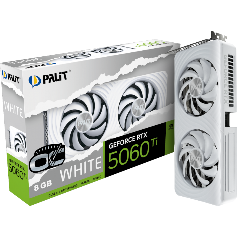 carte graphique NVIDIA GeForce RTX 5060 Ti Palit White OC 8GB (NE7506TU19P1-GB2062M) - photo 11