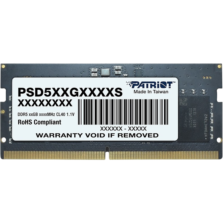 Mémoire vive 32GB DDR5 5600MHz Patriot Signature Line SO-DIMM (PSD532G56002S) - photo 2